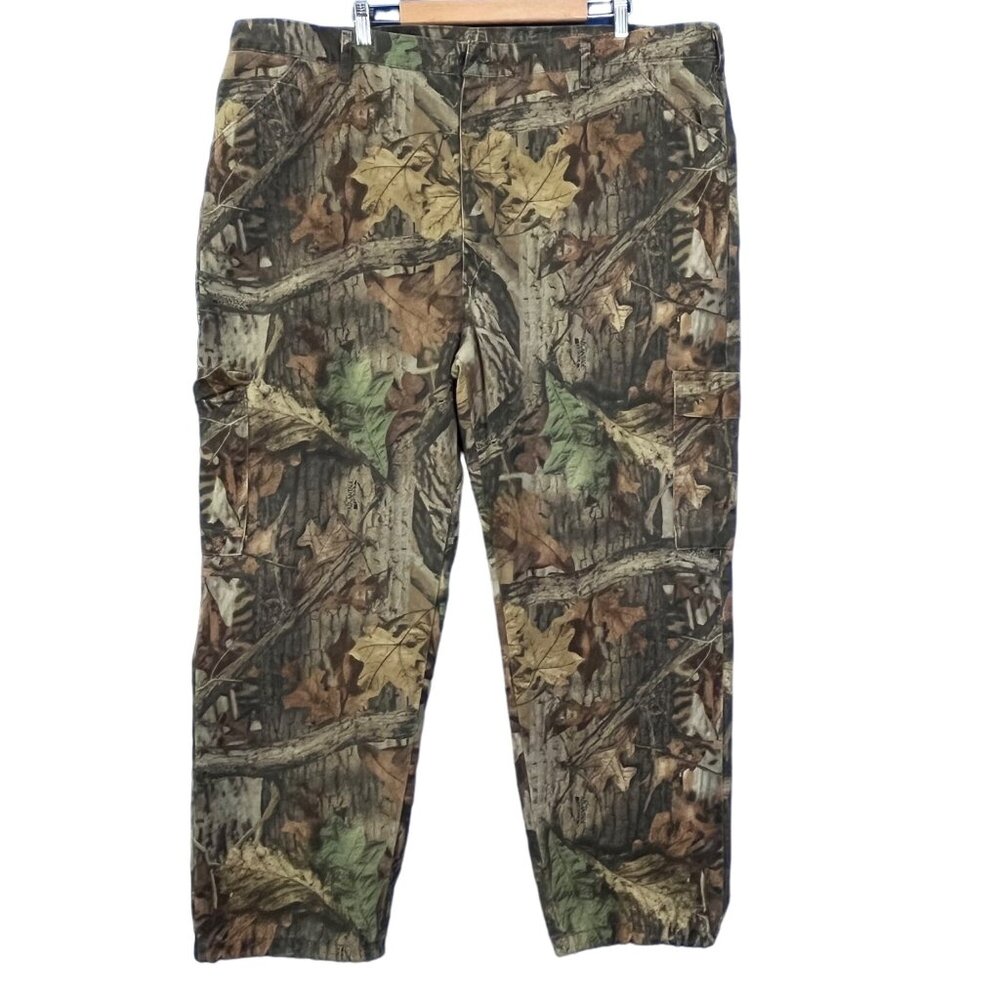 Liberty Mens Camouflage Cargo Hunting Pants Advantage Timber Pattern Size 2X